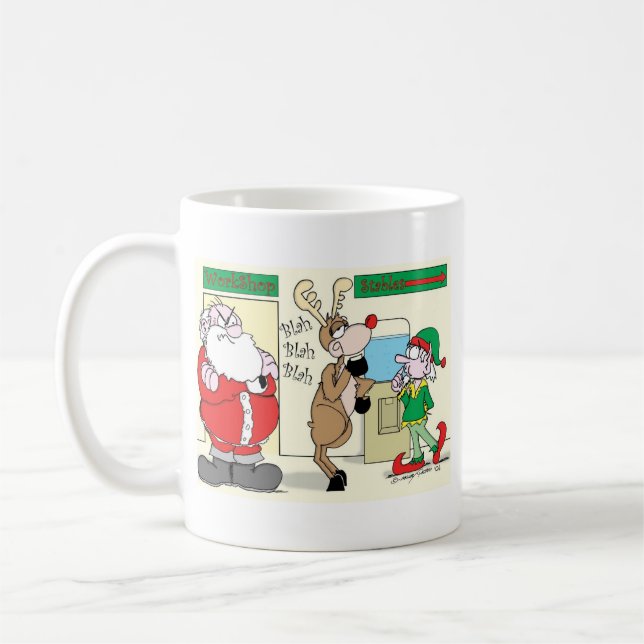 Caneca De Café santawatercoolermug (Esquerda)