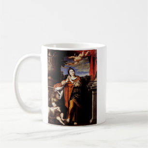 Caneca De Café Santo Agnes de Domenico Zampieri
