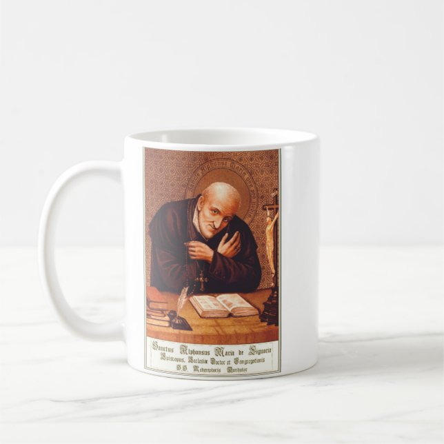 Caneca De Café Santo Alphonsus Liguori (Esquerda)