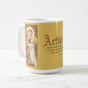 Caneca De Café Santo Antônio de Pádua & o Menino Jesus (JM 05)