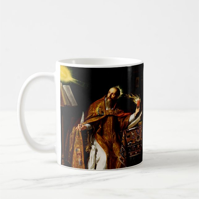 Caneca De Café Santo Augustine de Hippo (Esquerda)