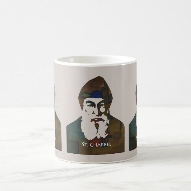 Caneca De Café Santo Charbel (Centro)