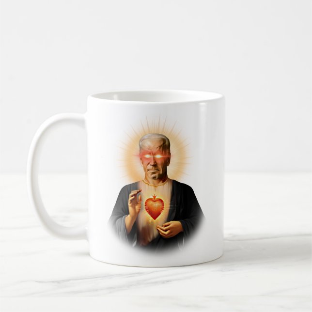 Caneca De Café Santo Dark Brandon Prayer Candle (Esquerda)