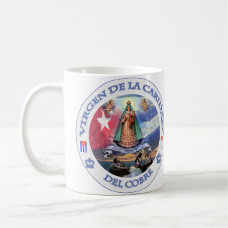 CANECA DE CAFÉ SANTO DE PATRIOTA VIRGEN DE LA CARIDAD DEL COBRE C