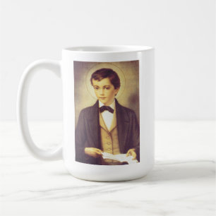 Caneca De Café Santo Dominic Savio estudante de John Bosco