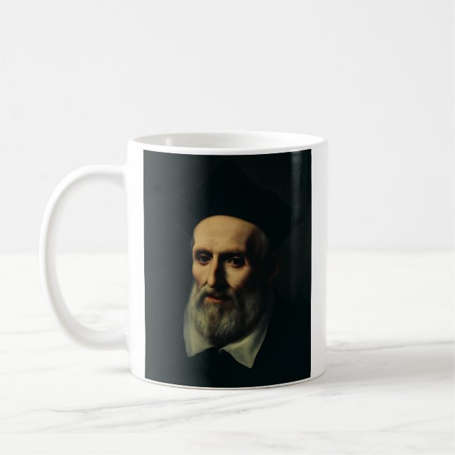 Caneca De Café Santo Filipe Néri Segundo Apóstolo de Roma Arte (Esquerda)