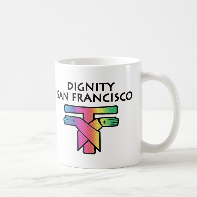 Caneca De Café Santo Francis LGBTQ Coffee Mug (Direita)