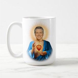 Caneca De Café Santo Gavin Newsom Prayer