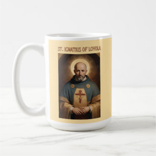 Caneca De Café Santo Ignatius da Loyola Católica Mug