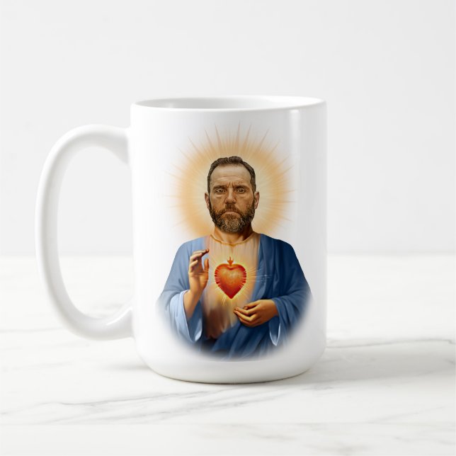 Caneca De Café Santo Jack Smith Prayer (Esquerda)