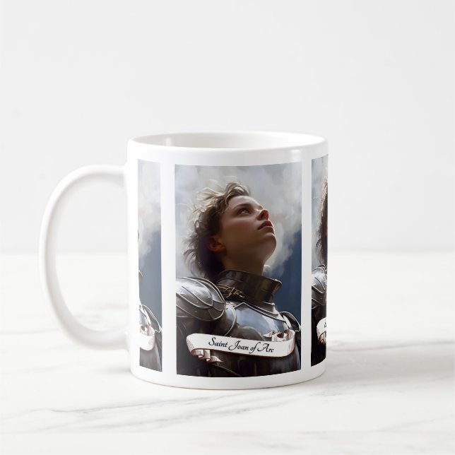Caneca De Café Santo Joan of Arc (Esquerda)