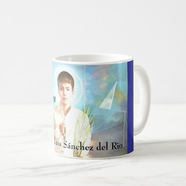 Caneca De Café Santo José Luis Sánchez del Rio (Frente Esquerda)