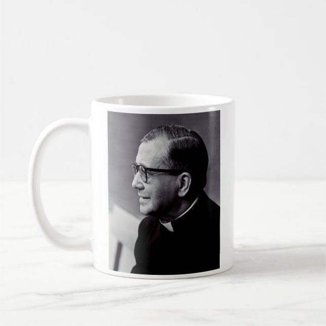 Caneca De Café Santo Josemaria Escriva (Esquerda)