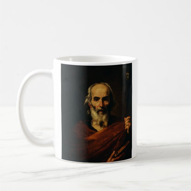 Caneca De Café Santo Joseph por Jusepe de Ribera (Esquerda)