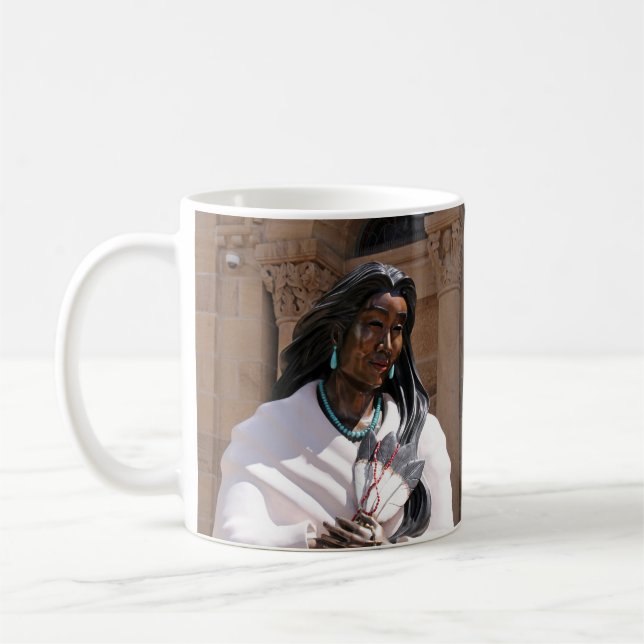 Caneca De Café Santo Kateri Tekakwita (Esquerda)