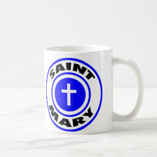 Caneca De Café Santo Mary