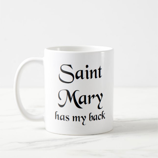 Caneca De Café santo mary (Esquerda)
