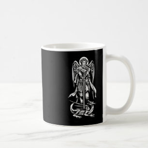 Caneca De Café Santo Michael O Arcanjo Nos Defende Na Batalha