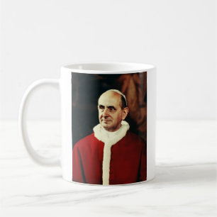Caneca De Café Santo Papa Paulo VI chefe da Igreja Católica