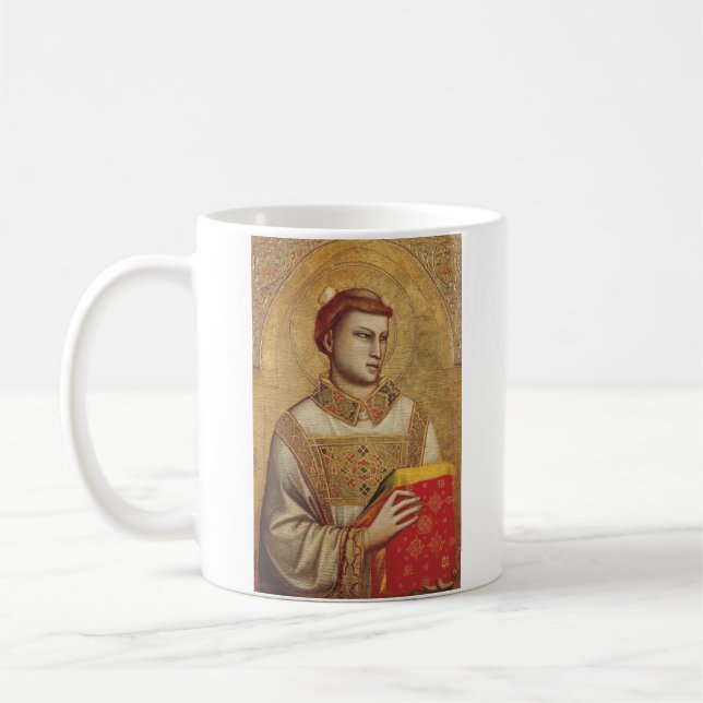 Caneca De Café Santo Stephen por Giotto (Esquerda)