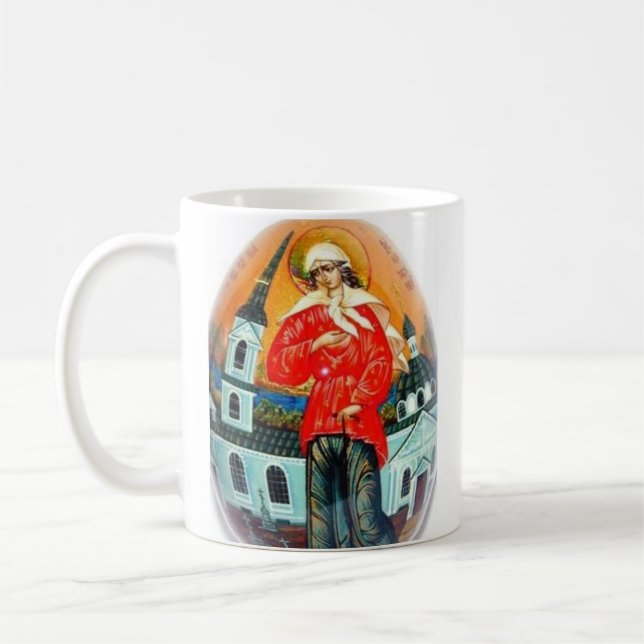 Caneca De Café Santo Xenia de Petersburgo (Esquerda)