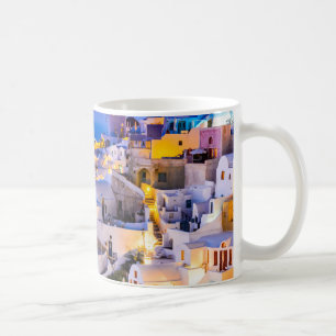 Caneca De Café Santorini