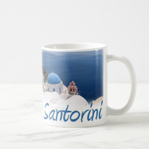 Caneca De Café Santorini