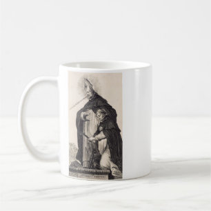 Caneca De Café Santos Alberto Magno e Tomás de Aquino Belas Artes