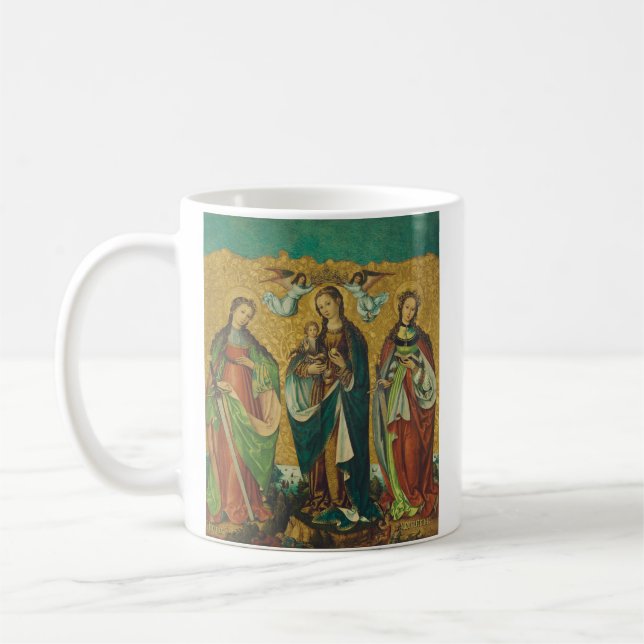 Caneca De Café Santos Perpétua e Felicidade (Esquerda)