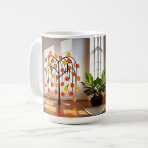 Caneca De Café Santuário de Citrinos Ensolarados