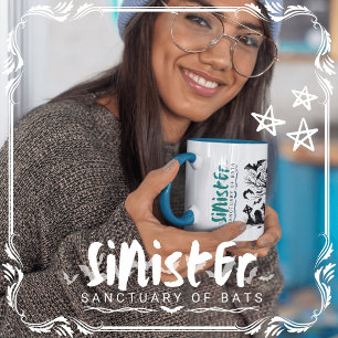 Caneca De Café Santuário Sinistro dos Morcegos