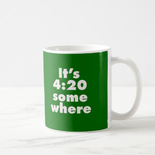 Caneca De Café São 4:20 Algures