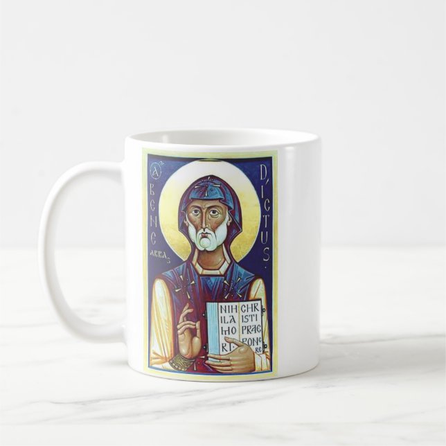 Caneca De Café São Bento de Núrsia (Esquerda)