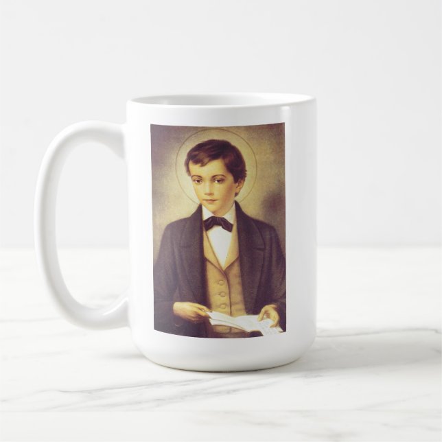 Caneca De Café São Domingos Sávio aluno de João Bosco (Esquerda)