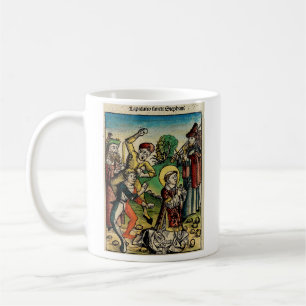Caneca De Café São Estêvão o Protomártir Iconografia de Arte Fina
