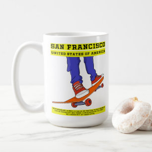 Caneca De Café São Francisco, Skate dos EUA