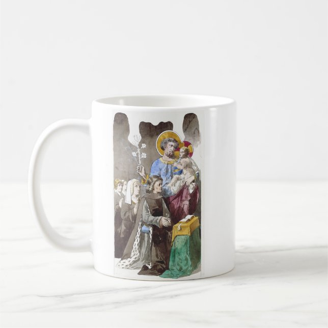 Caneca De Café São José Padroeiro da Igreja Universal (Esquerda)
