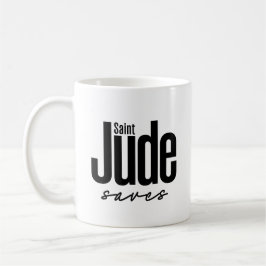Caneca De Café São Judas Salva