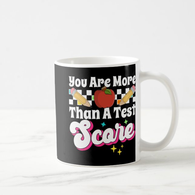 Caneca De Café São Mais Que Um Dia De Teste De Pontuação (Direita)