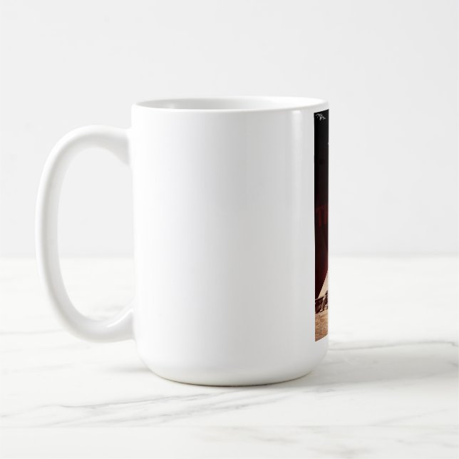 CANECA DE CAFÉ SÃO REAIS (ALIENÍGENA ACREDITA) (Esquerda)