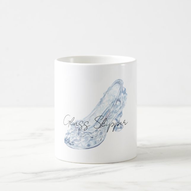 Caneca De Café Sapatilha de Vidro Azul (Centro)
