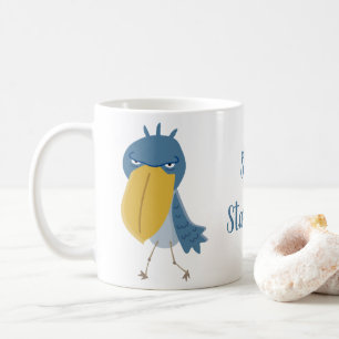Caneca De Café Sapato Engraçado Parem De Estripar O Café