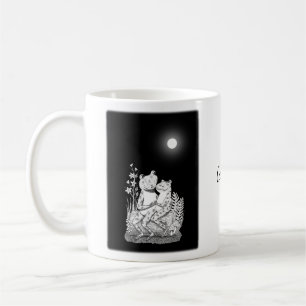 Caneca De Café Sapo Arrasou Casal Engraçado Engraçado Nome de Amo