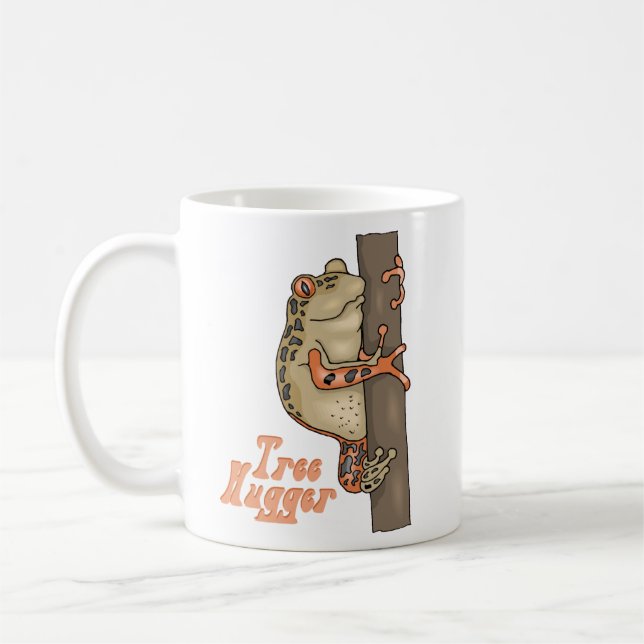 Caneca De Café Sapo Árvore Hugger Tree (Esquerda)