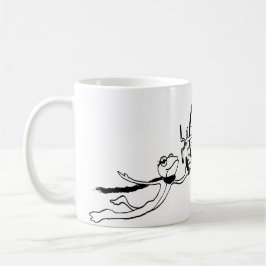 Caneca De Café Sapo Ciclista