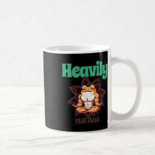 Caneca De Café Sapo com Meditação Pesada