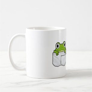 Caneca De Café Sapo de Bolso Fofo