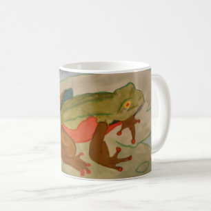 Caneca De Café Sapo de Verão Pond Mug