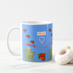Caneca De Café Sapo dia de os namorados Berries Mugs