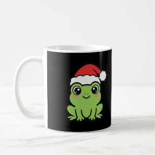 Caneca De Café Sapo do Papai Noel Natal